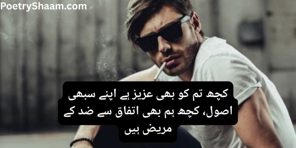 Attitude Shayari In Urdu For Boy 