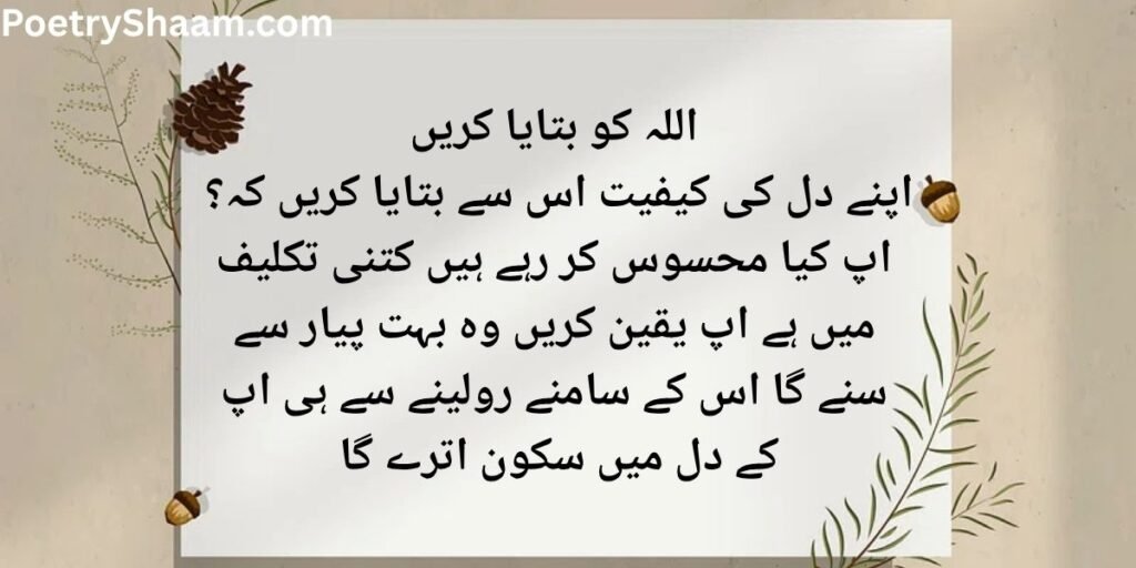 Deep Islamic Quotes In Urdu