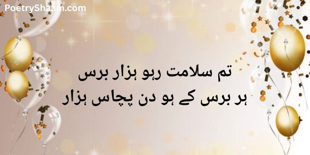 Happy Birthday Wishes In Urdu