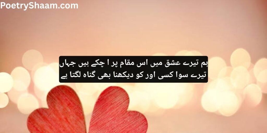 Heart Touching Love Poetry in Urdu