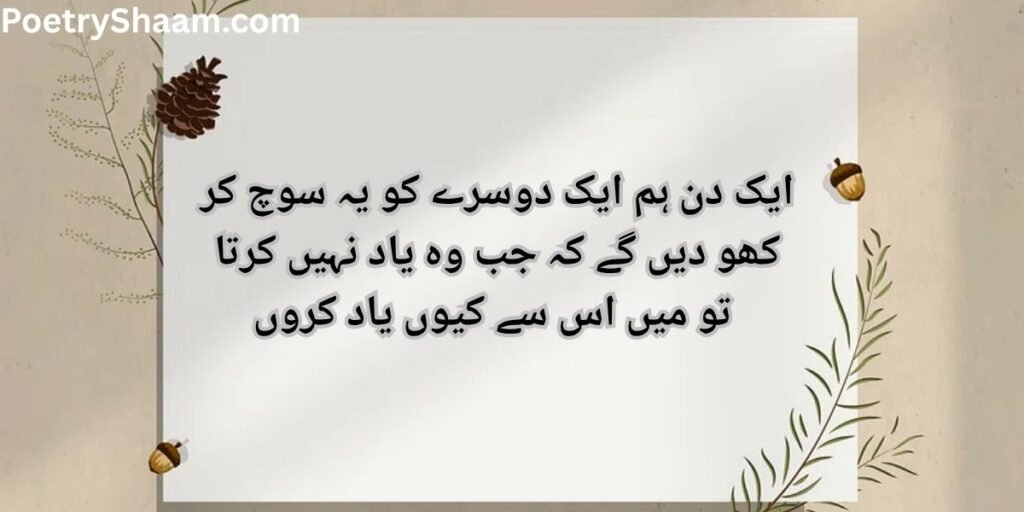 Motivational Poetry In Urdu