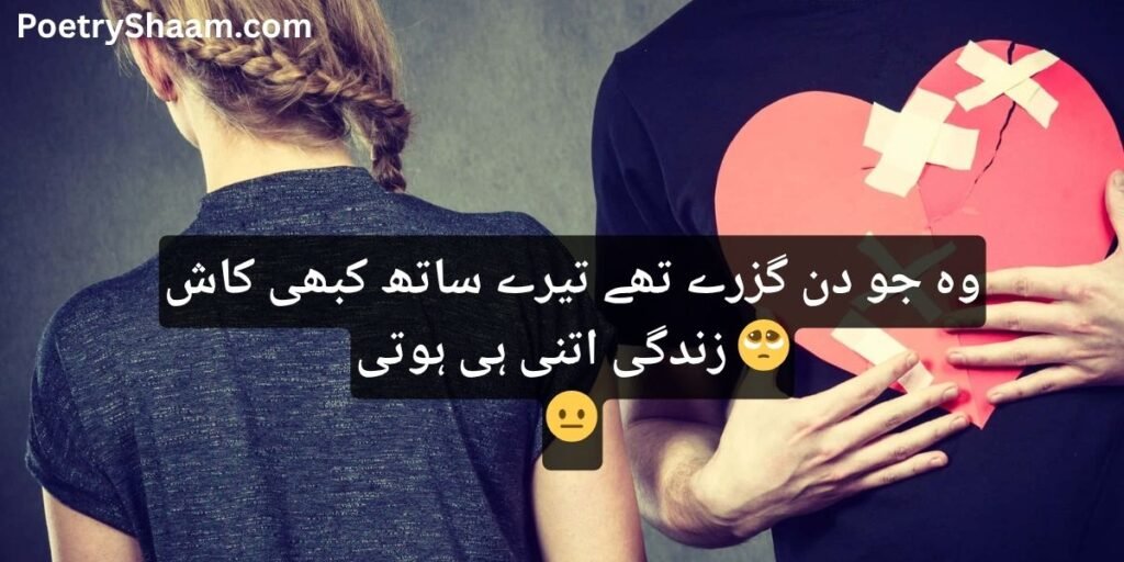 Sad Urdu Poetry 2 Lines