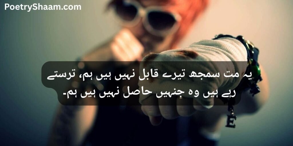 Attitude Quotes In Urdu Text