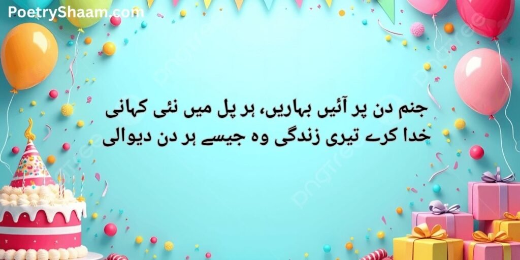 Heart Touching Birthday Wishes in Urdu Text