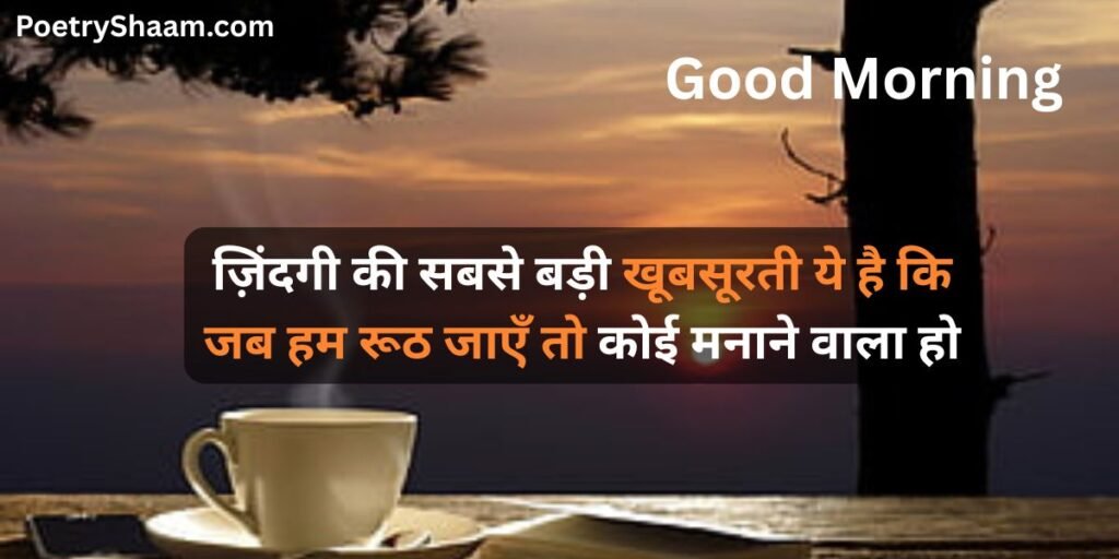 Good Morning Love Shayari in Hindi 