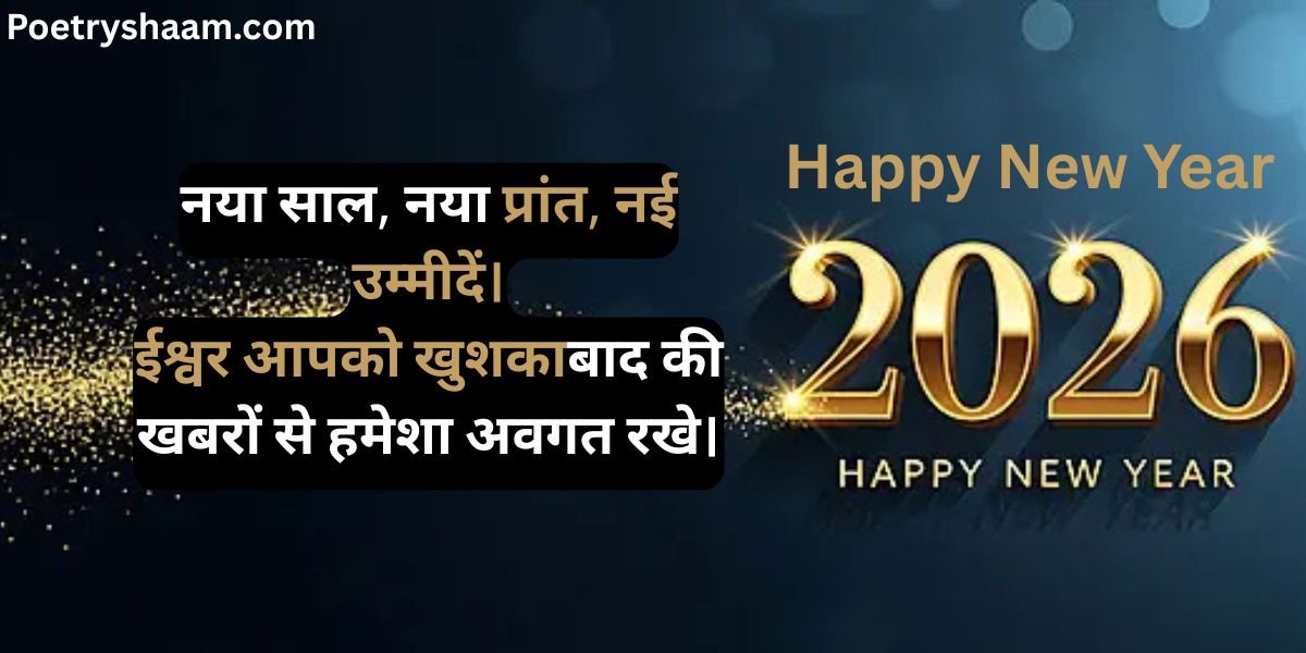 Happy New Year 2026 Wishes in Hindi