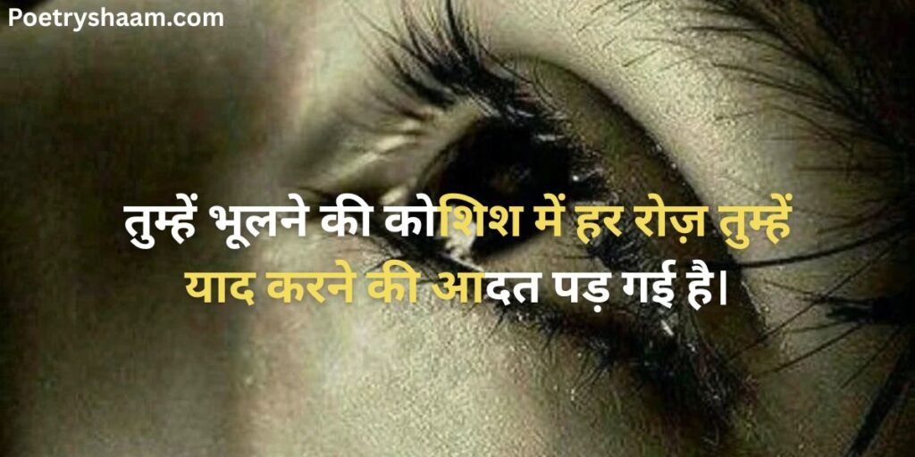 Heart Touching Emotional Sad Shayari in Hindi 