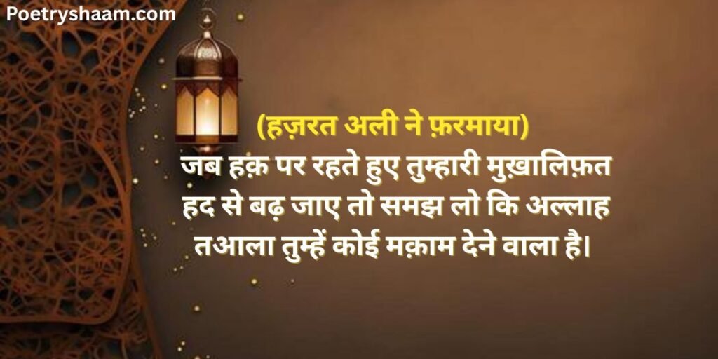 Heart Touching Life Hazrat Ali Quotes Hindi