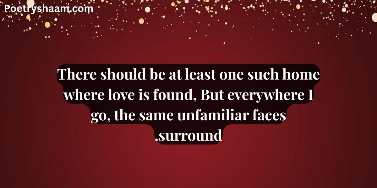 Emotional Sad Poetry in English