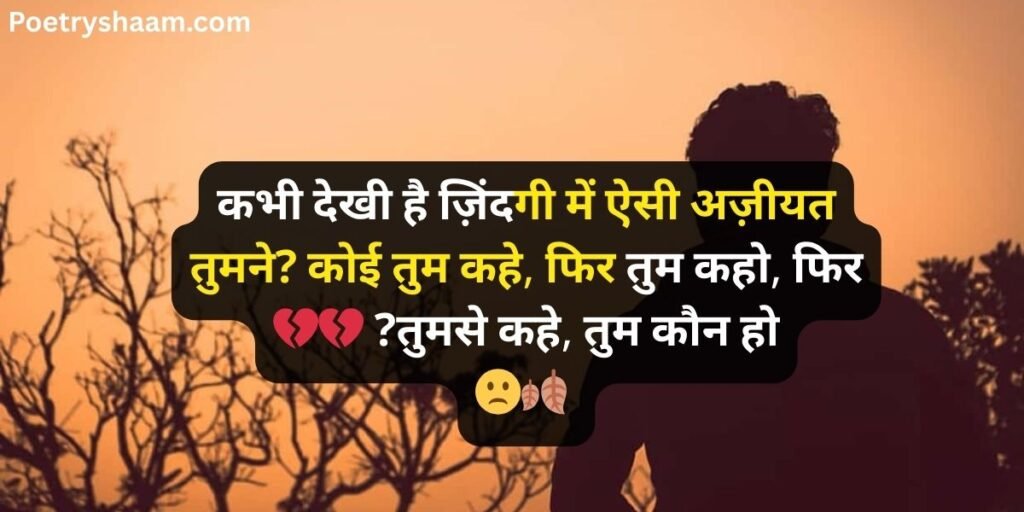 Life Shayari in Hindi