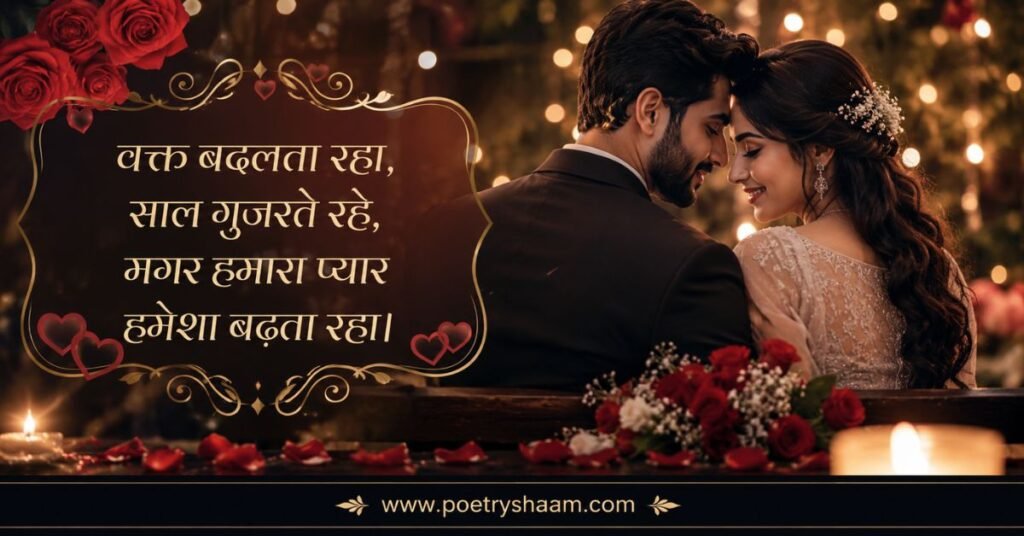 Marriage Anniversary Shayari in Hindi